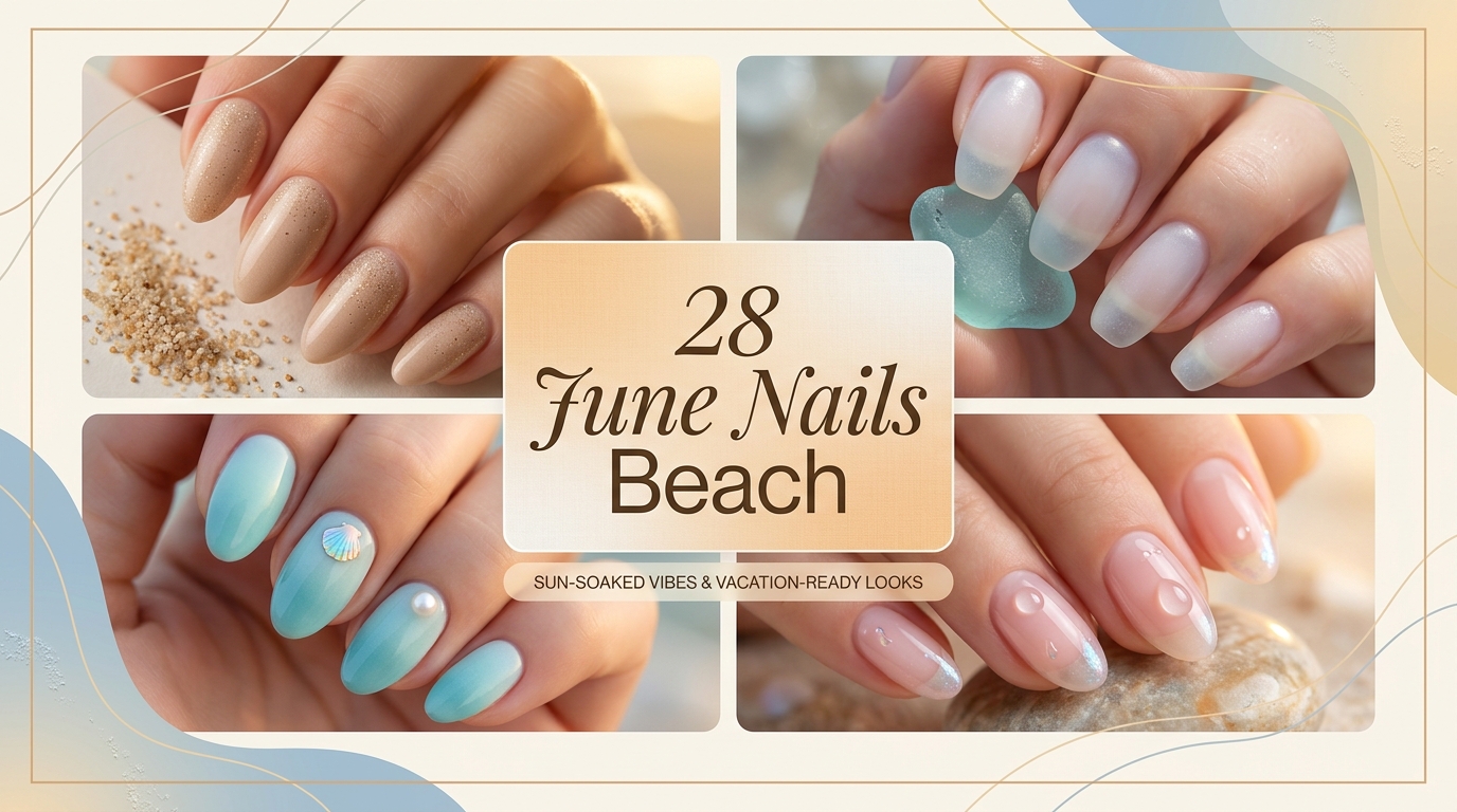 🏖️ 28 June Nails Beach Looks for Sun-Soaked Vibes