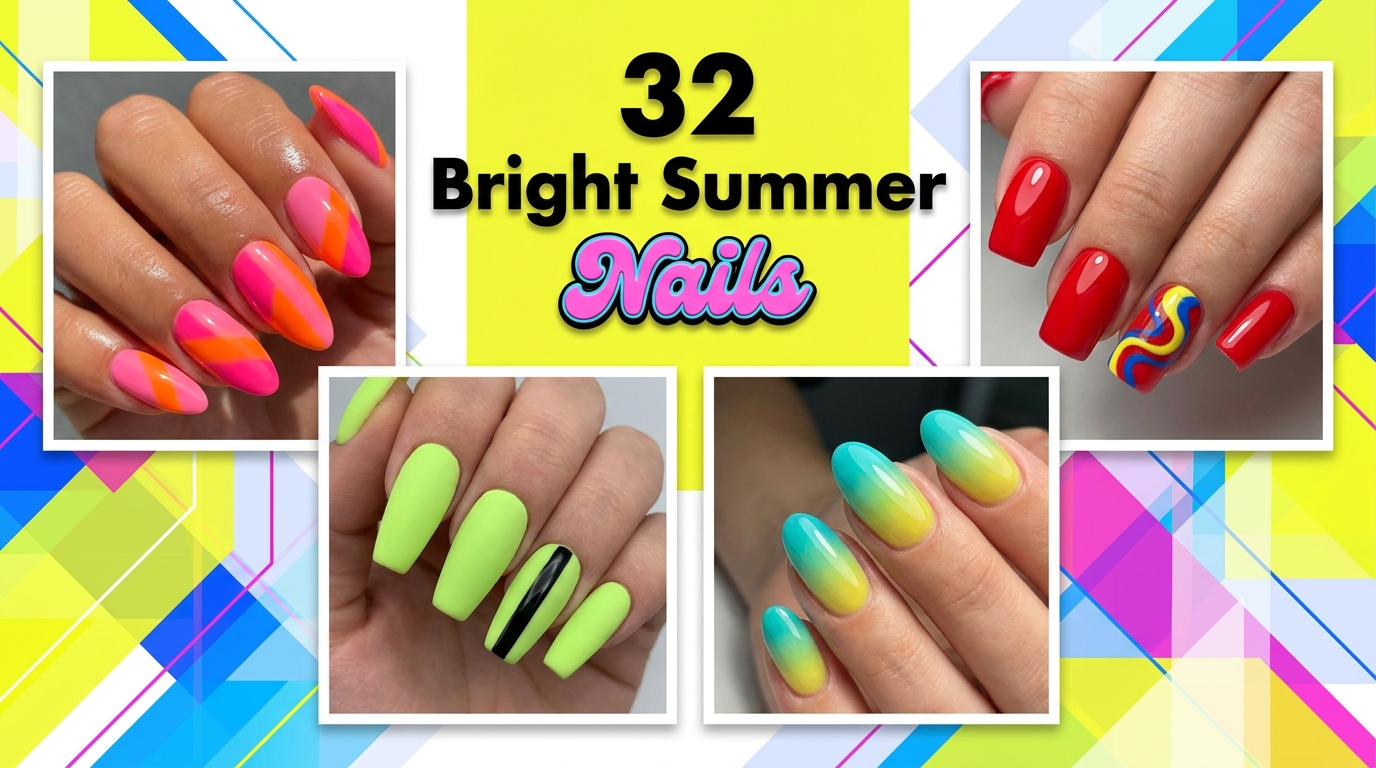 ☀️ 32 Bright Summer Nails to Light Up Every Feed