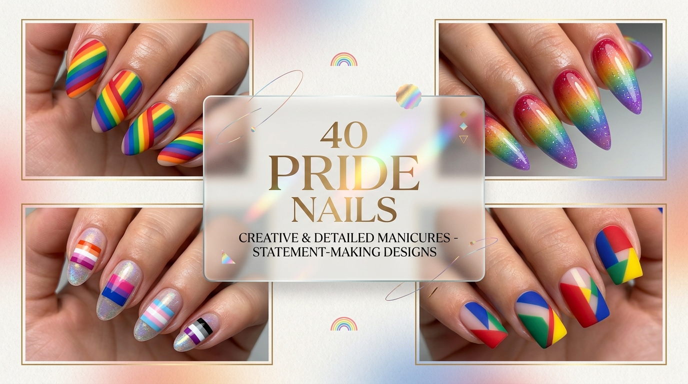 🌟 40 Pride Nails Ideas That Rewrote the Rulebook