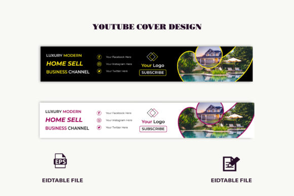 Real Estate YouTube Cover Design