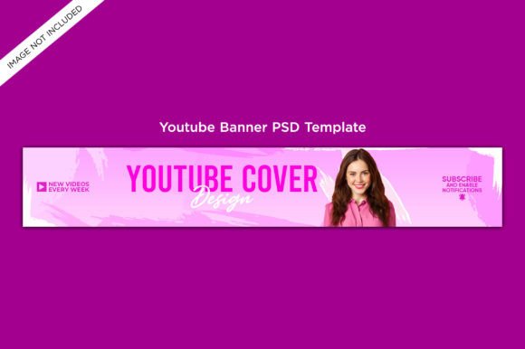 Editable YouTube Banner Template
