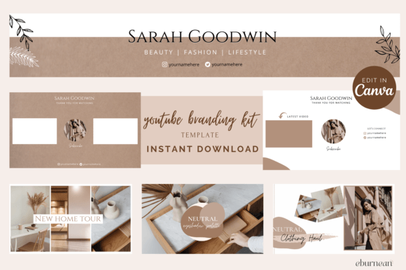 YouTube Canva Branding Kit
