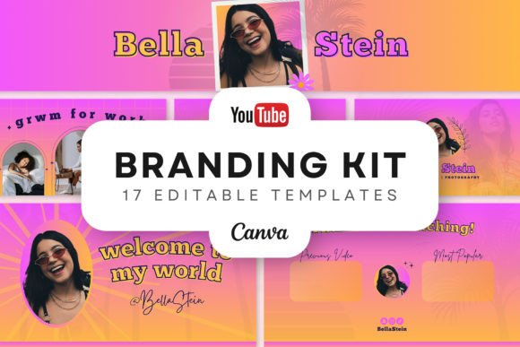 Aesthetic YouTube Channel Design Kit