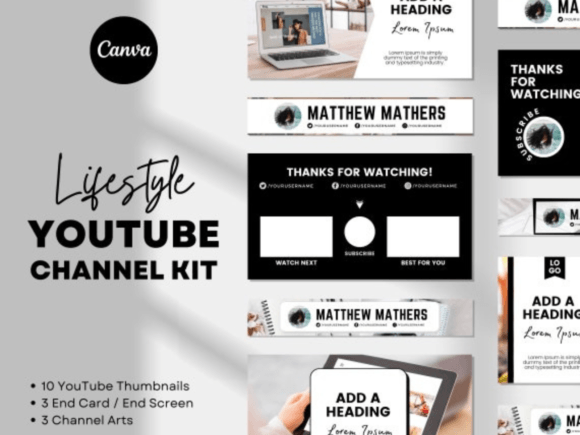 Complete YouTube Branding Kit