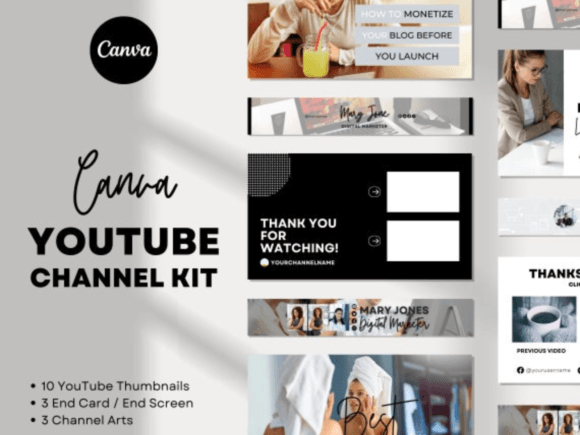 YouTube Channel Branding Kit