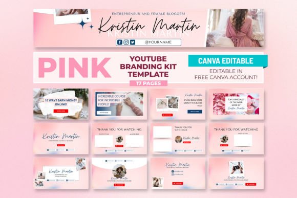 Comprehensive YouTube Branding Kit