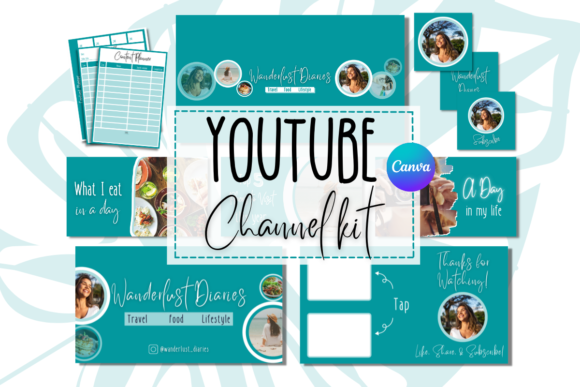 Customizable YouTube Branding Kit