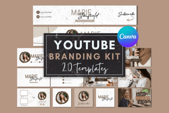 Elegant YouTube Branding Kit