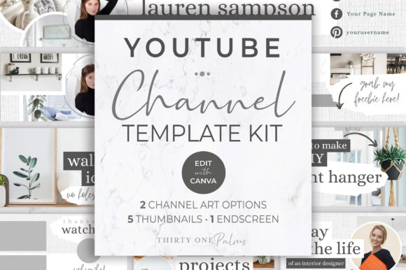 YouTube Channel Branding Kit