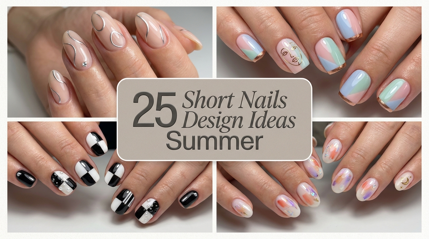 ✨ 25 Chic Short Nails Design Ideas Summer You Can Actually Wear