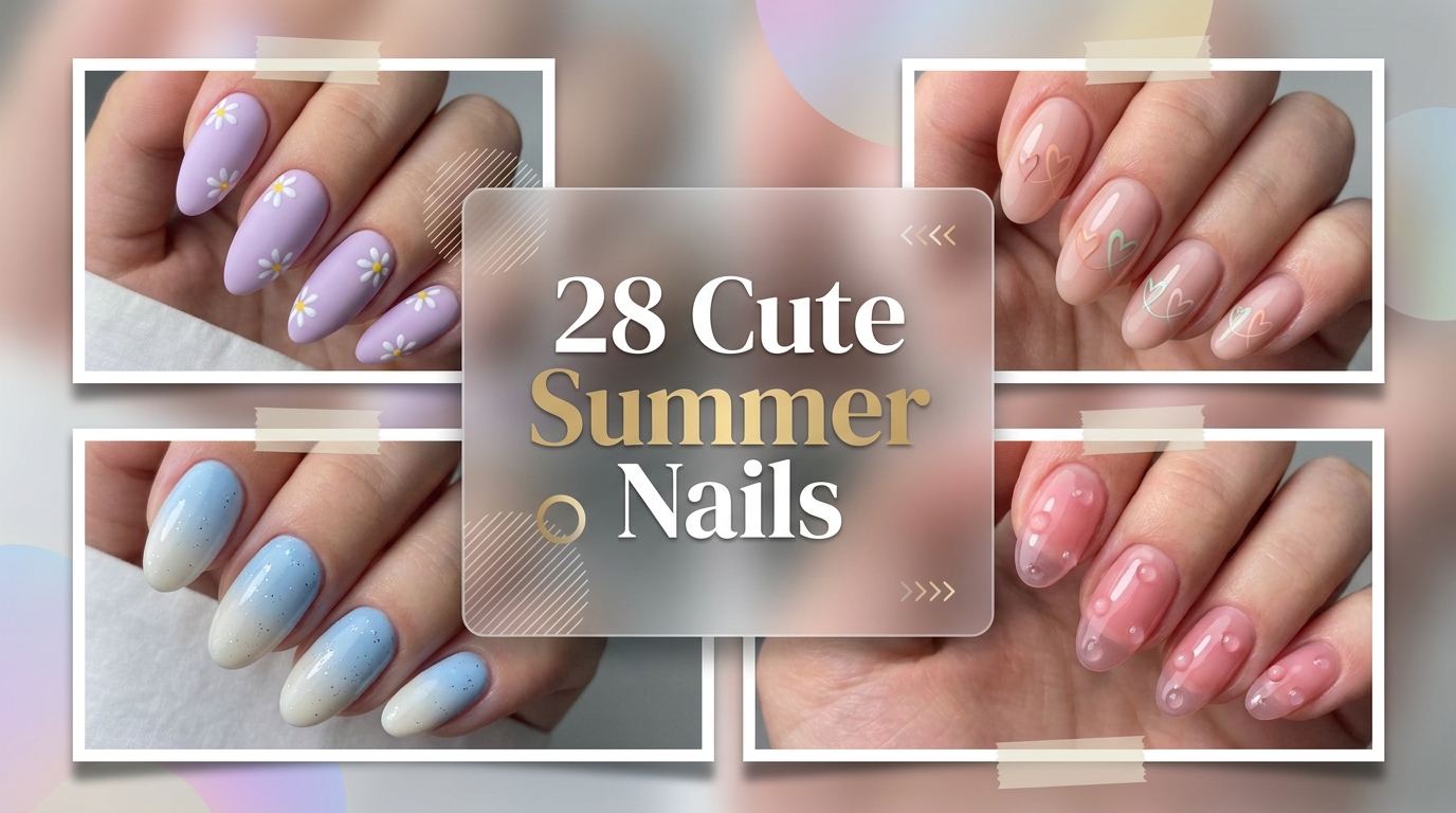 β¨ 28 Cute Nail Art Summer Looks That Make Photos Pop