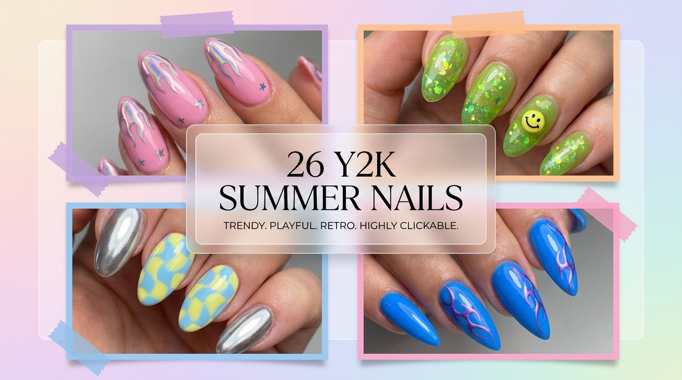 π 26 Y2k Summer Nail Inspo That Brings Playful Retro Energy