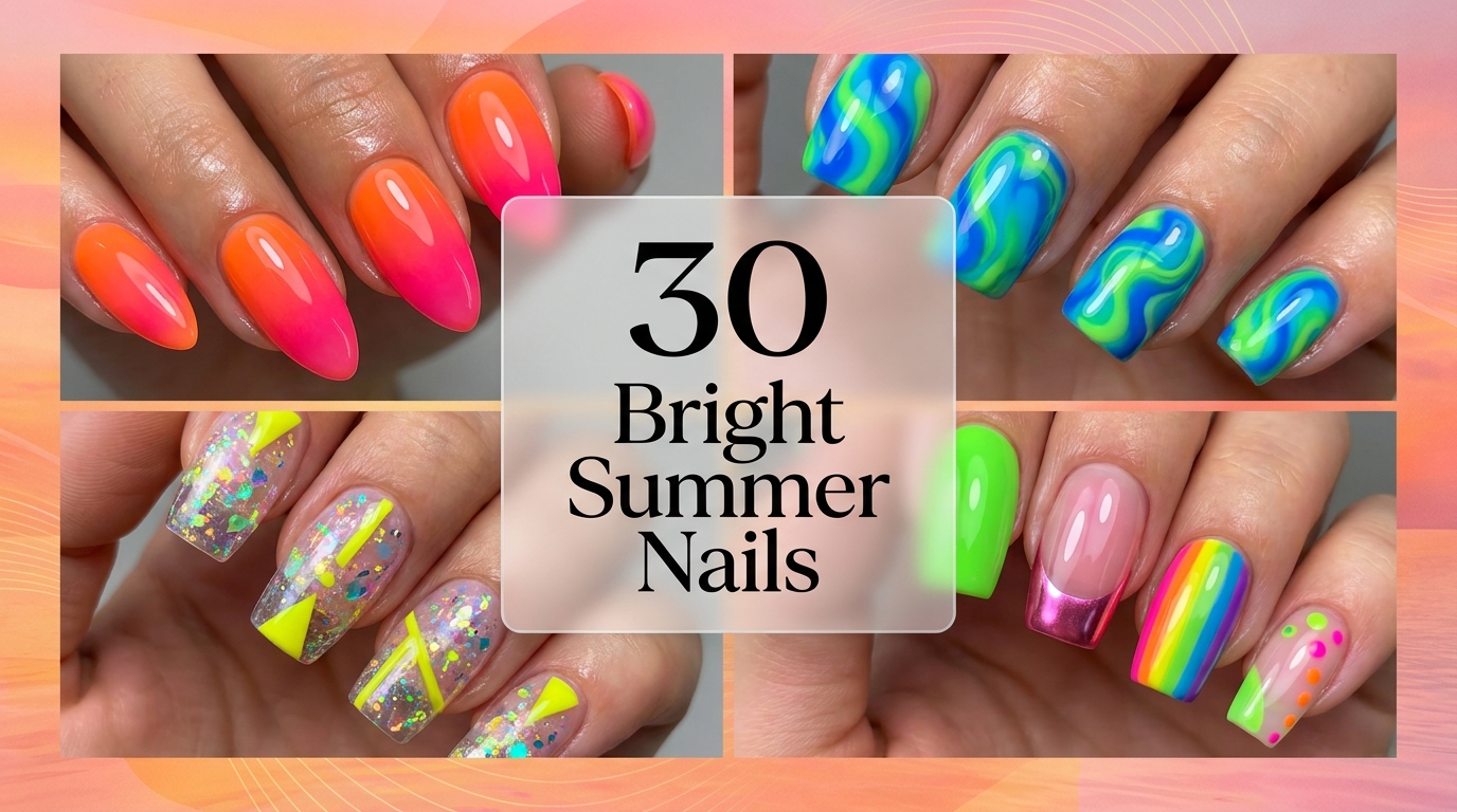 🌞 30 Bright Summer Nails That Steal the Spotlight