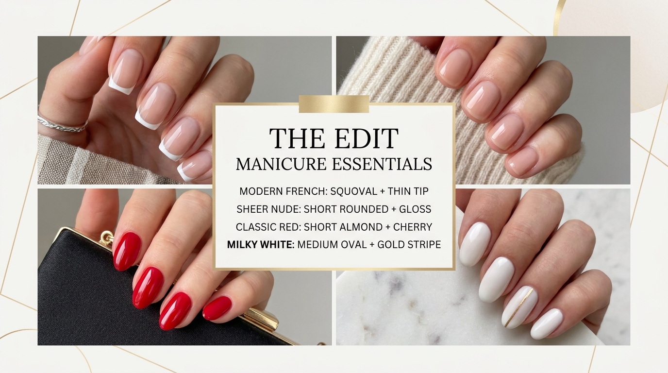 ✨ 28 Summer Classic Nails with Timeless Chic
