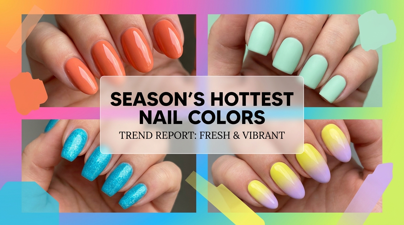 🎨 20 Top Summer Nail Colors That Rule the Season