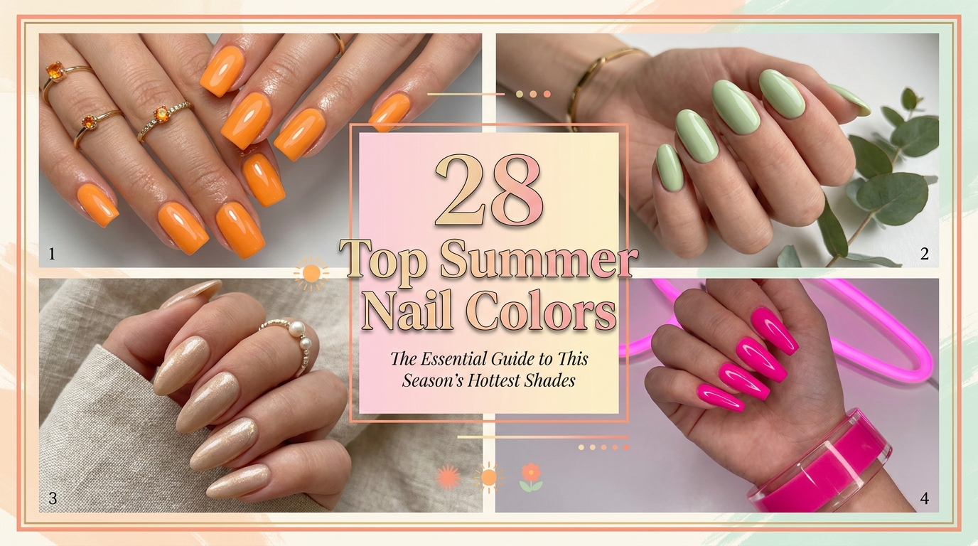 π¨ 28 Top Summer Nail Colors Every It-Girl Is Wearing