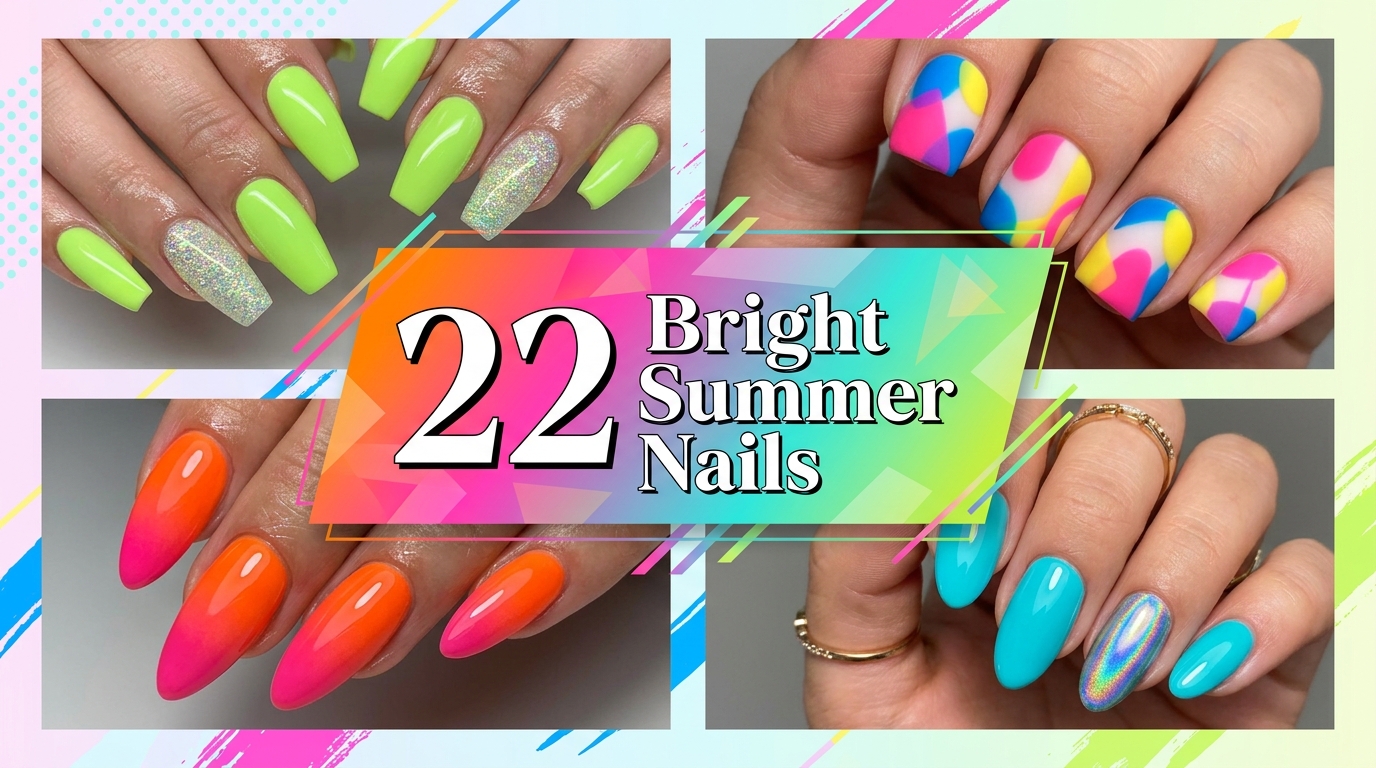 β‘ 22 Bright Summer Nails That Demand Attention