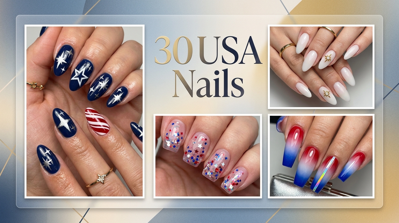 πΊπΈ 30 Viral USA Nails to Wear All Summer