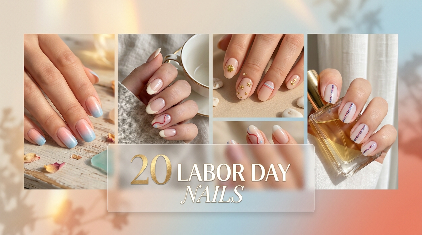 βοΈ 20 Labor Day Nails for Last-Weekend Summer Glam