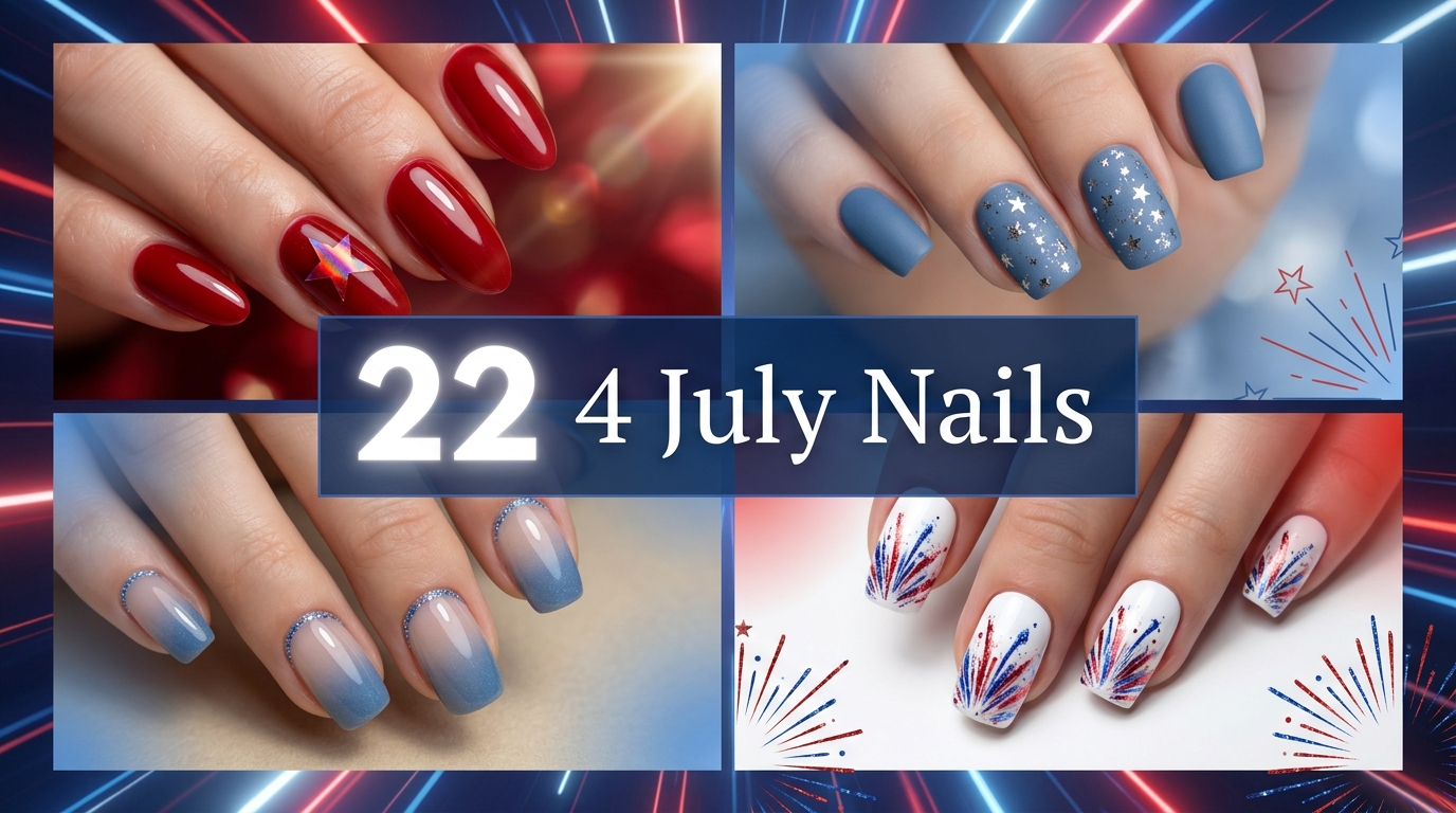 π 22 4 July Nails Worth Booking a Mani For