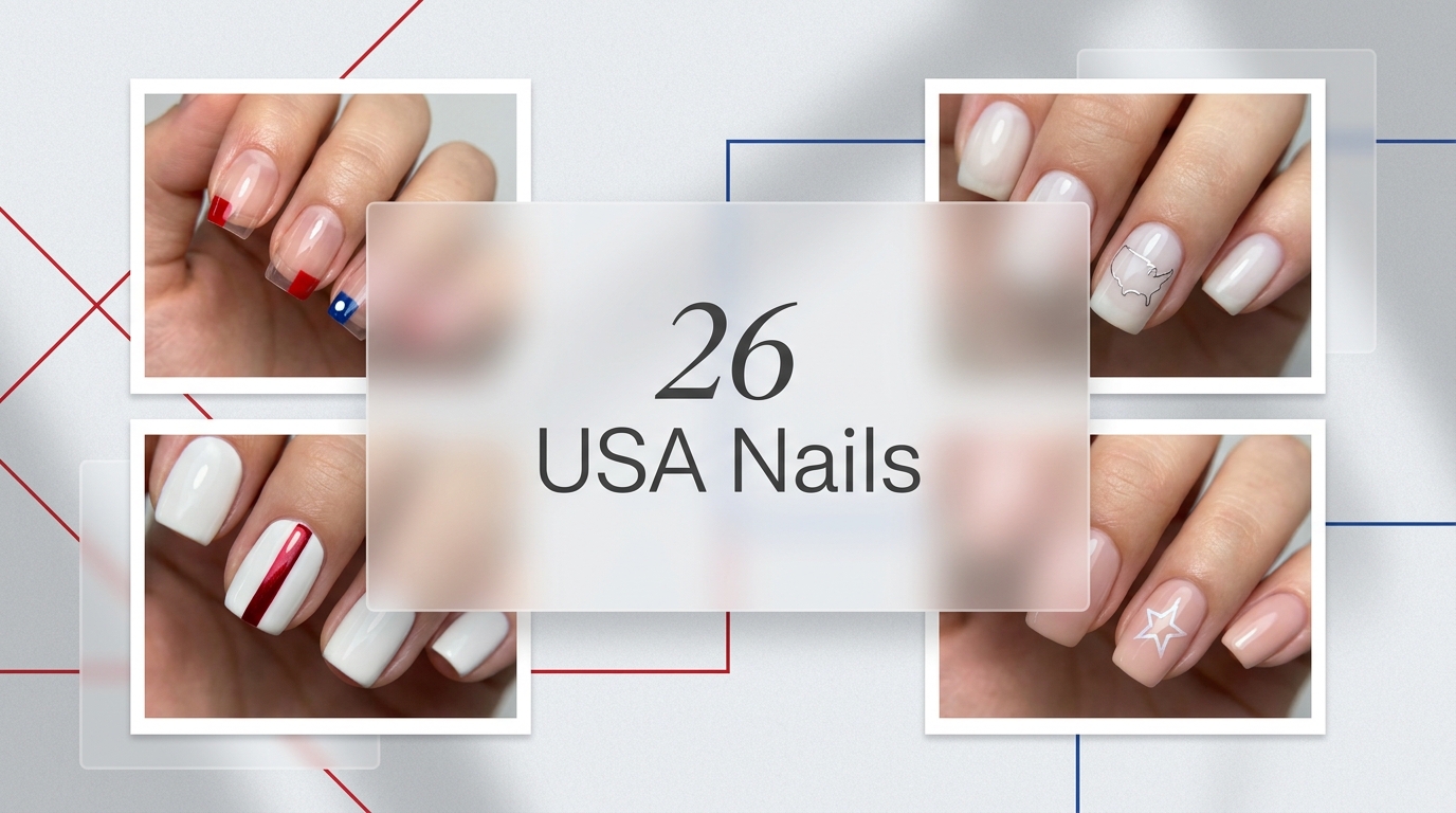 πΊπΈ 26 USA Nails That Mix Chic with Patriotic Play