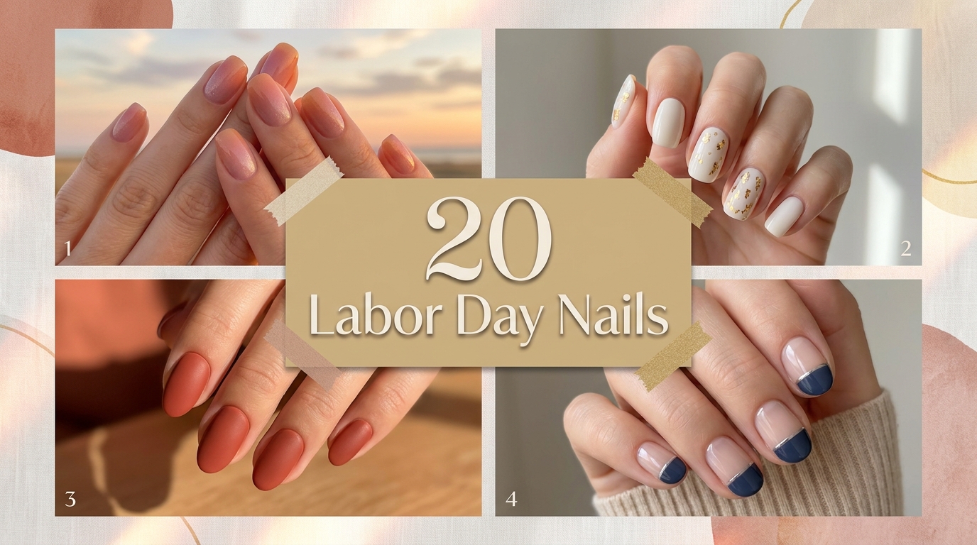 π οΈ 20 Labor Day Nails to Take Summer Out in Style