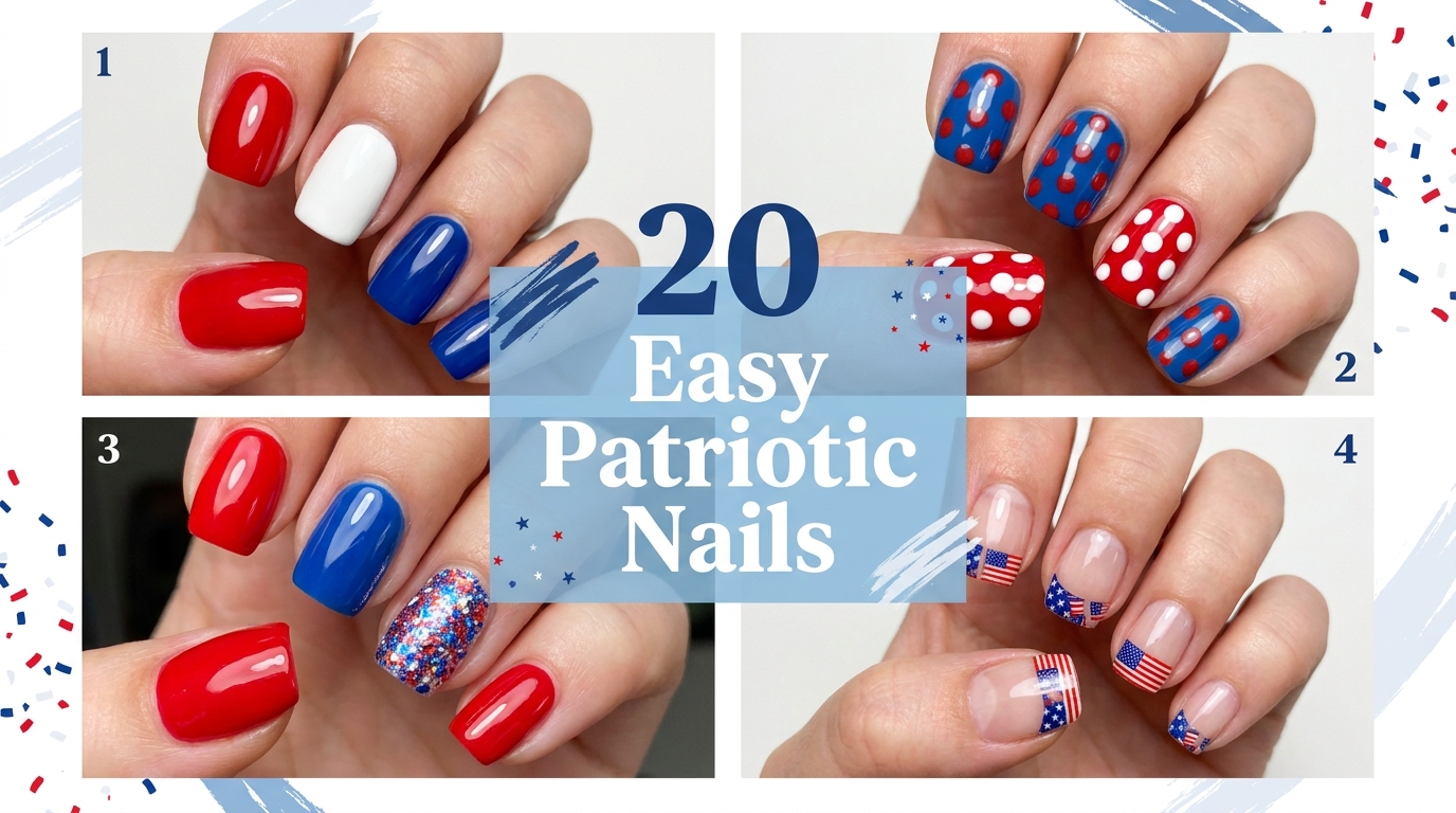 π
20 Easy Patriotic Nails You Can DIY in Minutes