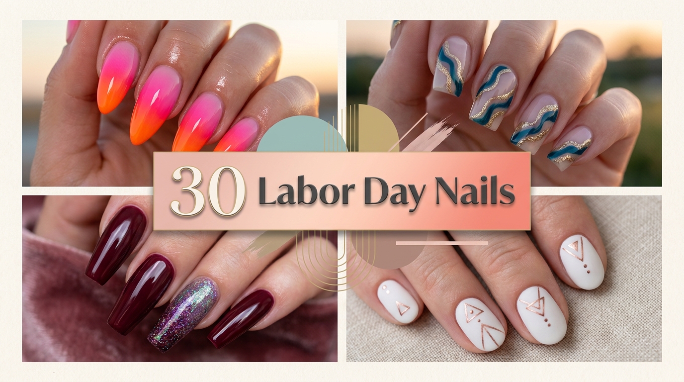ποΈ 30 Trendy labor day nails 2026 That Give Total It-Girl Energy