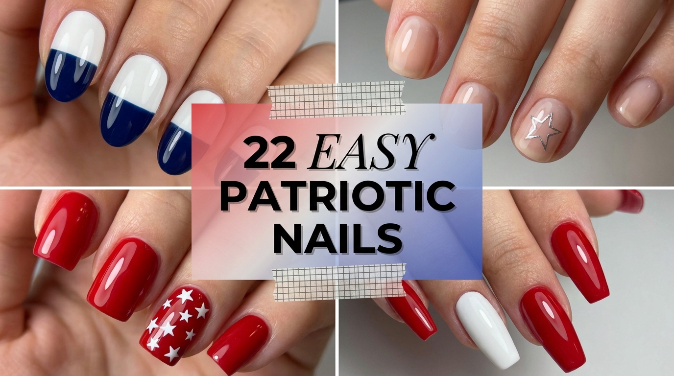 β¨ 22 Easy patriotic nails Hacks for Last-Minute Spark