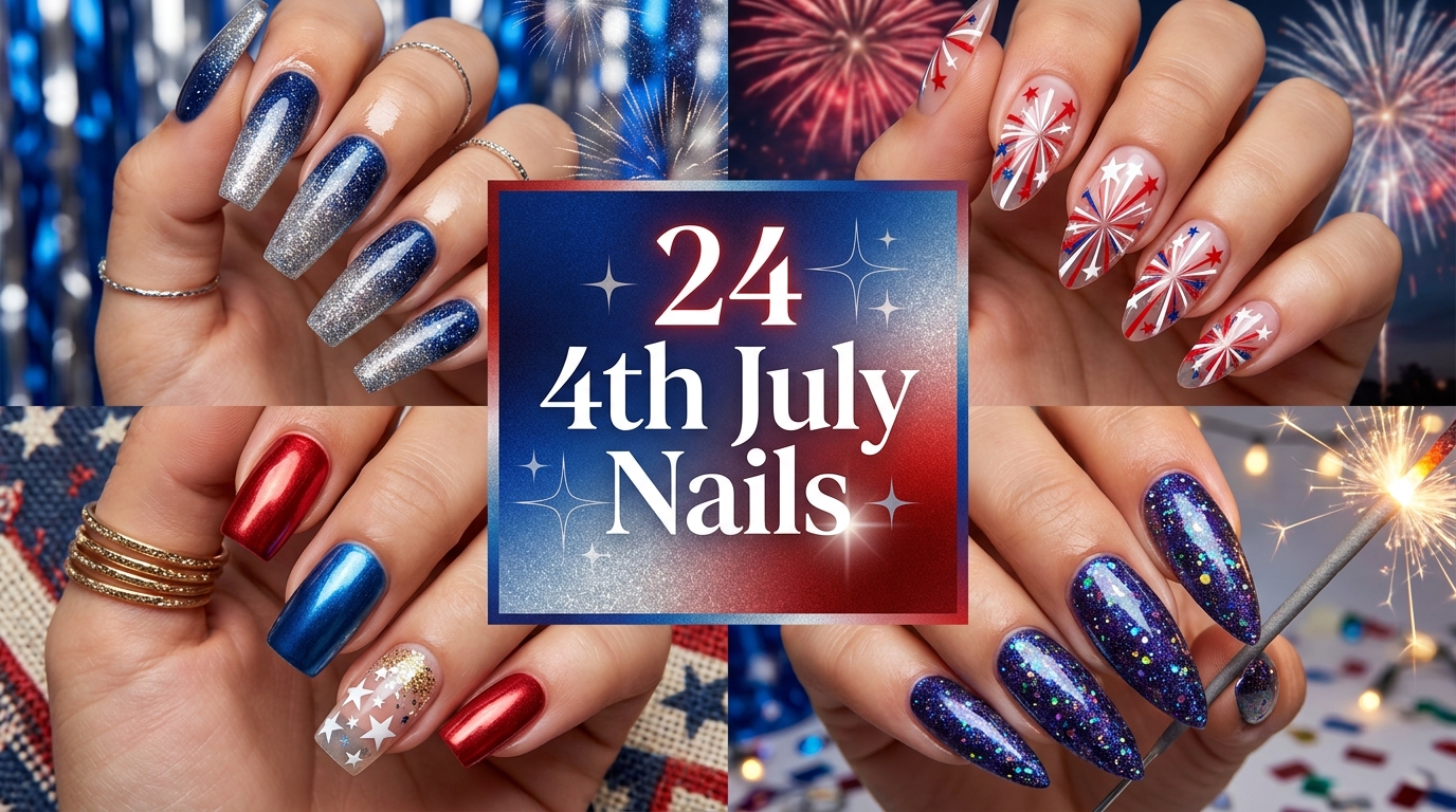 π 24 Firework-worthy 4th july nails to Steal the Spotlight