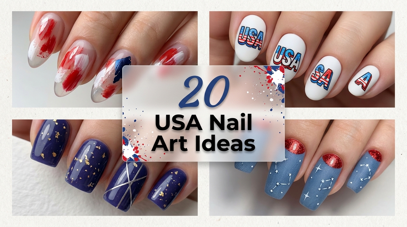 π
20 Artsy usa nails art Ideas for the Bold and Playful
