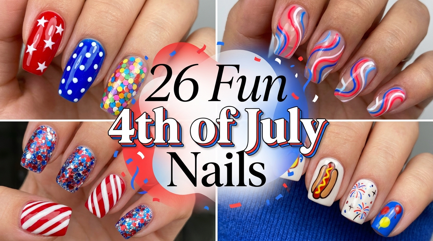 π 26 Fun 4th of July Nails That Feel Like a Party