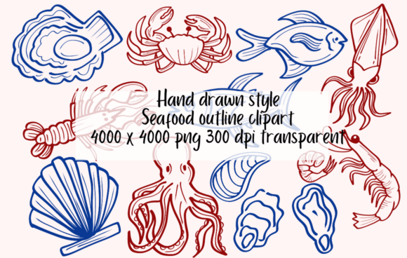 Rustic Nautical Clipart Collection