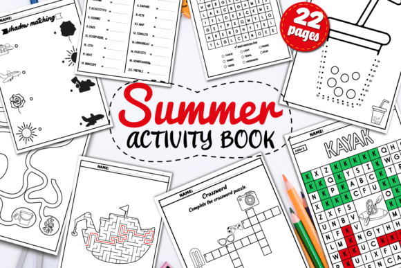 Summer Activity Puzzle Workbook