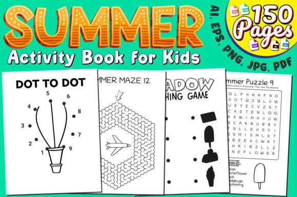 Summer Activity Workbook Interior