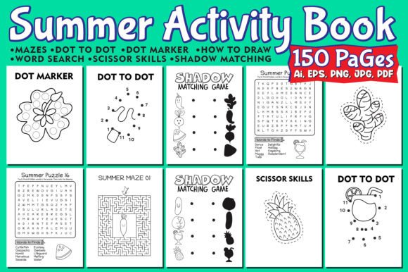 Summer Activity Book Interior