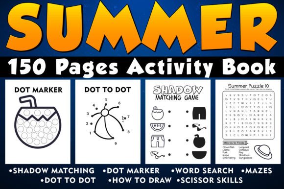 Summer Activity Workbook Interior