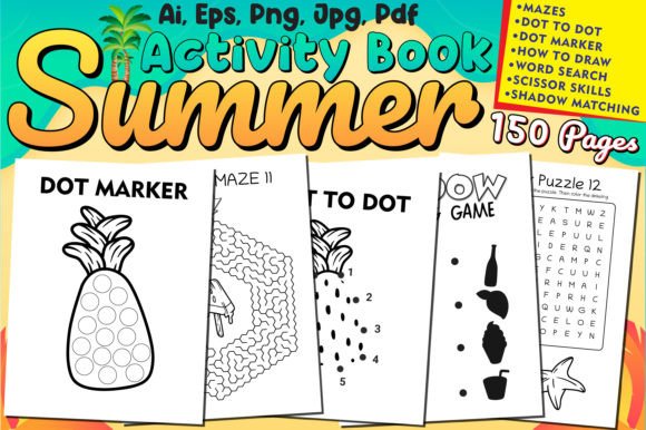 Summer Activity Book Printable Pack