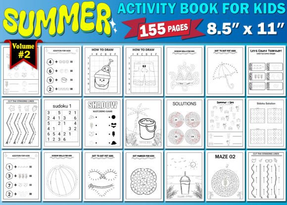 Summer Activity Workbook Interior