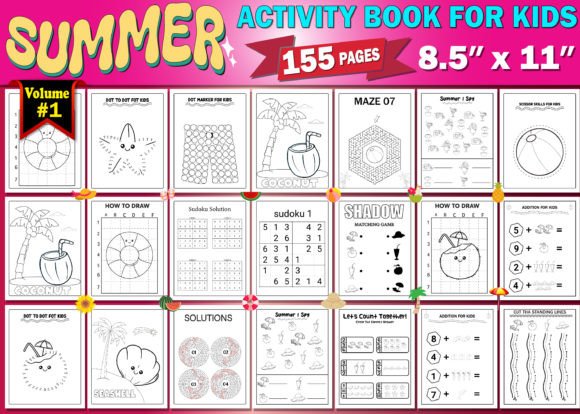 Summer Activity Workbook Pages