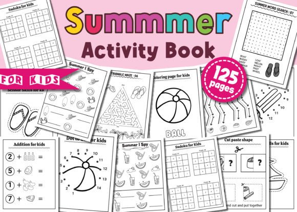 Summer Activity Book Printable Pack
