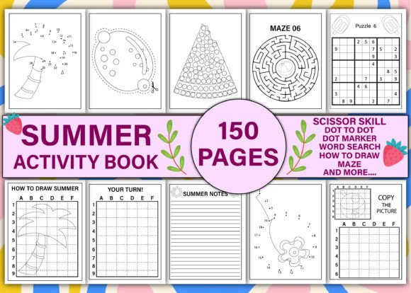 Summer Activity Book Interior Bundle