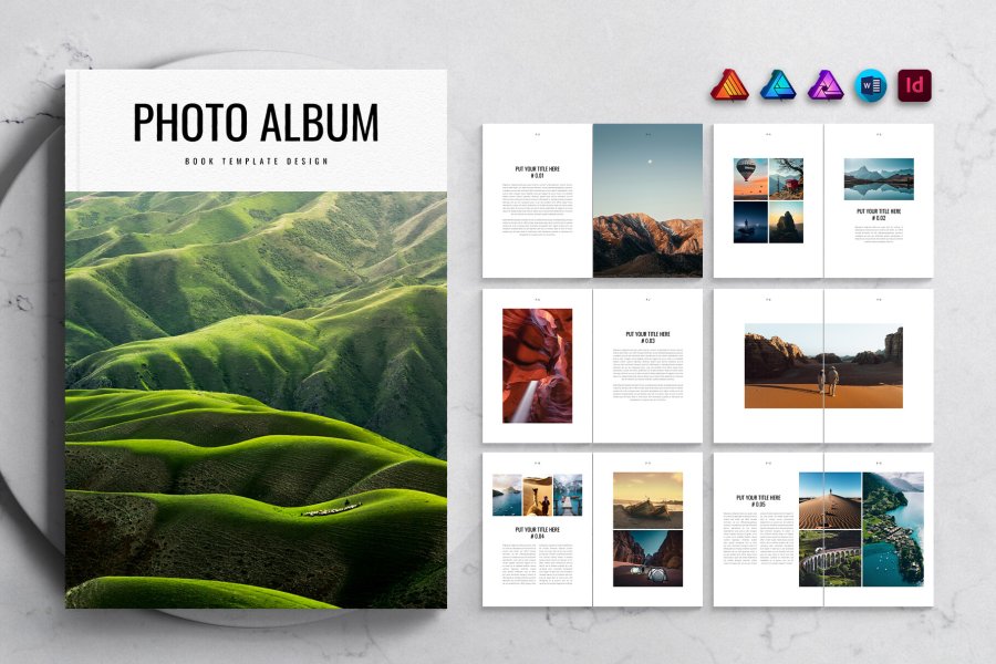 Versatile Photo Album Template