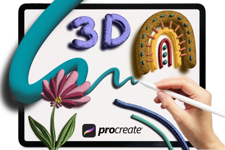 3D Line Brush Set