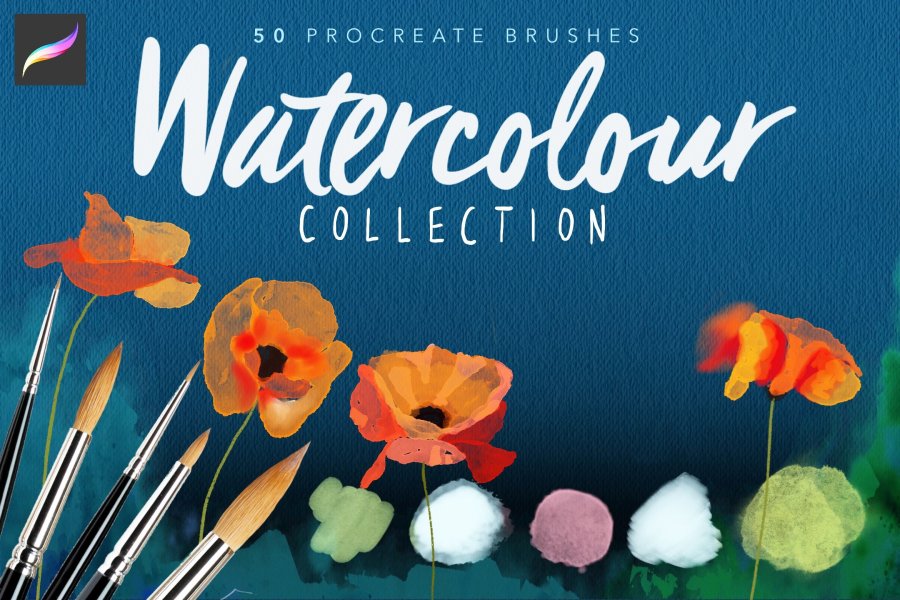 Artisanal Watercolour Brush Set for Procreate