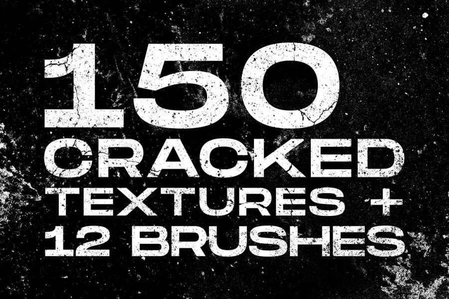 Cracked & Distressed Texture Pack