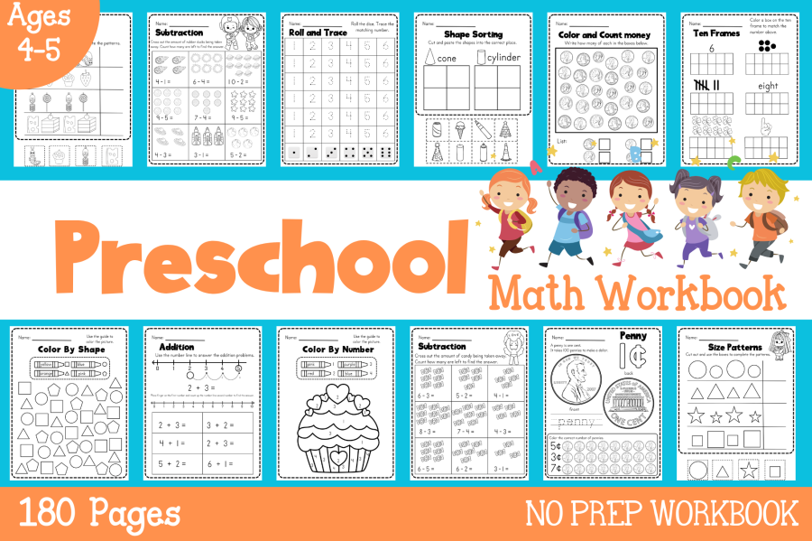 Preschool Seasonal Math Workbook PDF