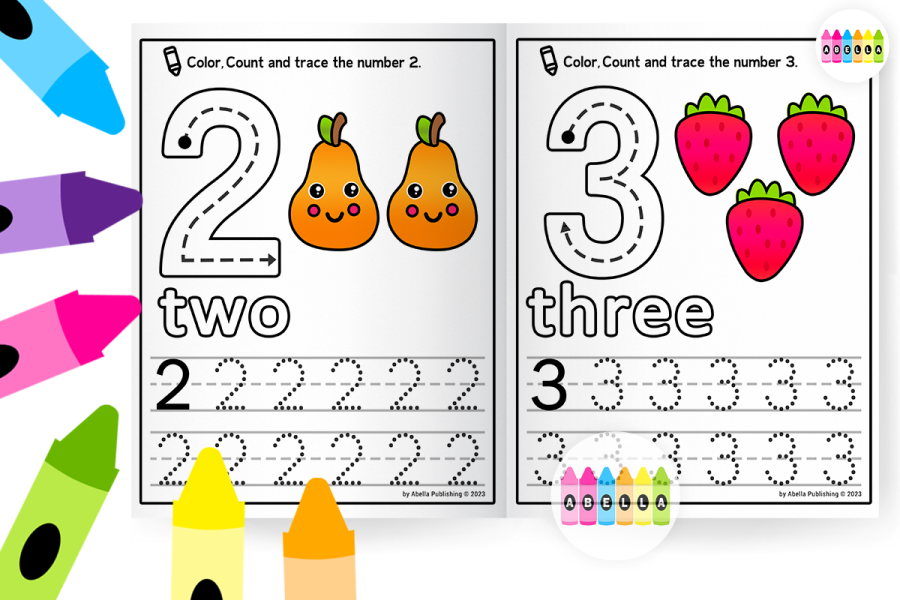 Numbers 0–10 Tracing & Math Worksheets Printable Pack
