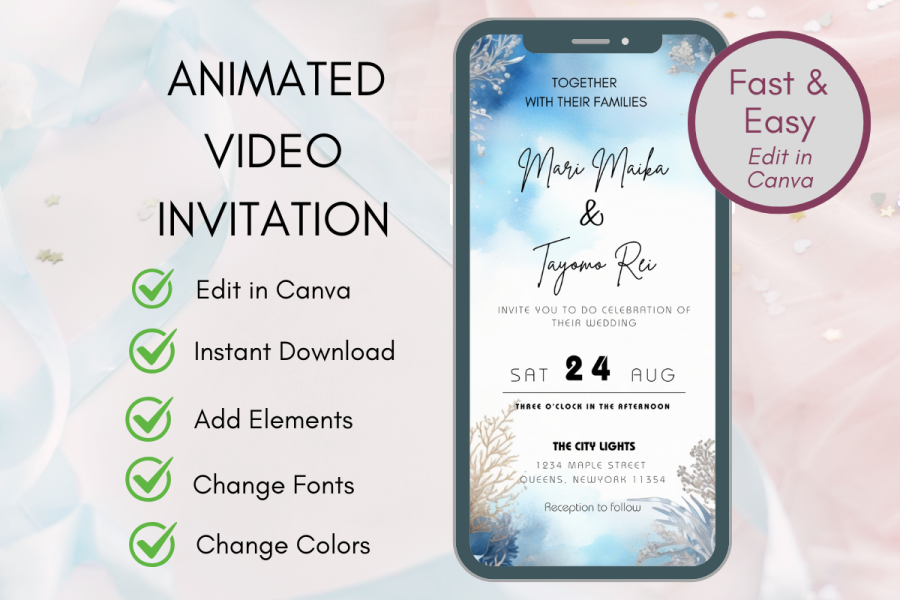 Animated Video Wedding Invitation