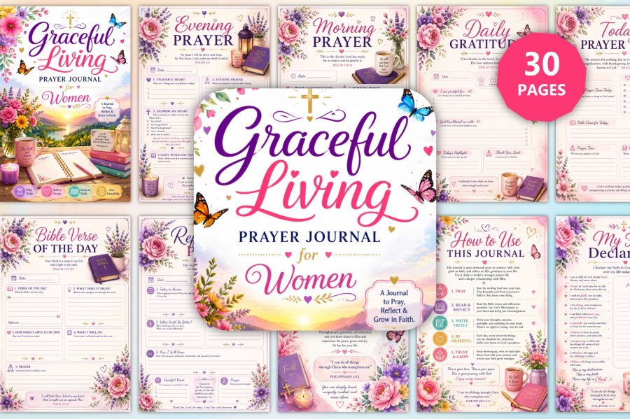 Graceful Living Prayer Journal